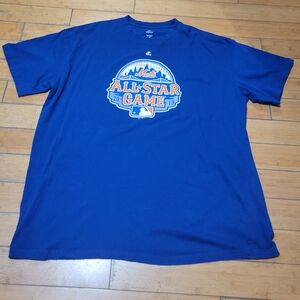 Majestic 2013 MLB All Star Game T-Shirt, Blue, Men's 4XT